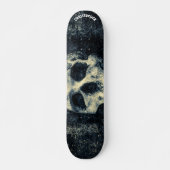 Skateboard Personnalisation du crâne humain (Devant)
