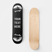 Skateboard Personnalisé - Gratte-ciel urbain (Recto)