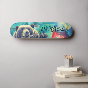 Skateboard Personnalisé Hey BEAR