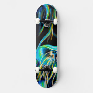Skateboard personnalisé "Jelly Fish"