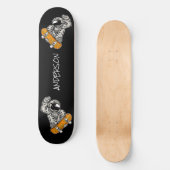 skateboard Personnalisé Moon Runner (Recto)