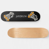 skateboard Personnalisé Moon Runner (Horz)