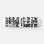 Skateboard Personnalisé Nom Cool Instagram tendance Collage p (Horz)