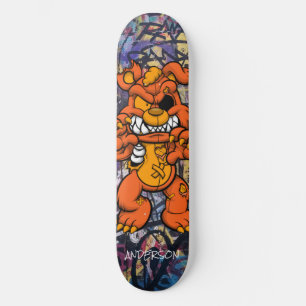 Skateboard personnalisé Teddy Zombie