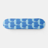 Skateboard Personnaliser comme Neon Hand design (Horz)