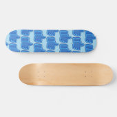 Skateboard Personnaliser comme Neon Hand design (Horz)