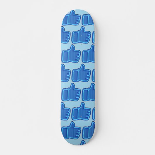 Skateboard Personnaliser comme Neon Hand design (Devant)