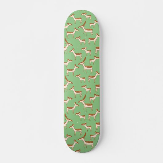 Skateboard Personnaliser Cute Deer Design (Devant)