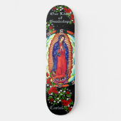 Skateboard Personnaliser le nom Notre-Dame de Guadalupe Vierg (Recto)