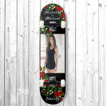 Skateboard Personnaliser les noms et la grande photo artisana<br><div class="desc">Personnalisez les noms et la grande photo Patinage artisanal</div>