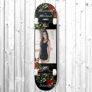 Skateboard Personnaliser les noms et la grande photo artisana