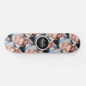 Skateboard Personnaliser Votre motif photo Monogram (Horz)