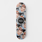 Skateboard Personnaliser Votre motif photo Monogram (Recto)