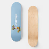 Skateboard Personnalized funny cute Boy Pirate (Recto)