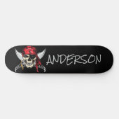 Skateboard Personnalized Pirate (Horz)