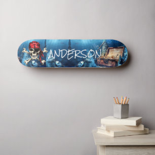 Skateboard Personnalized Pirate