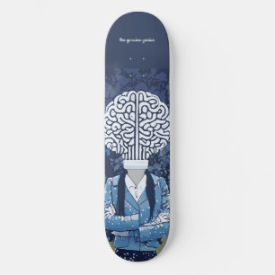 Skateboard Personne de cerveau