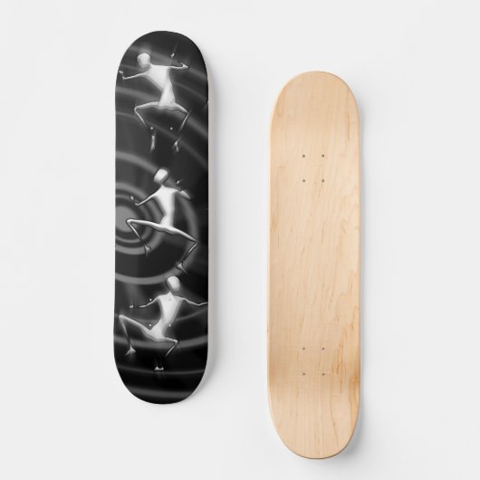 Skateboard Personnes étranges (Recto)