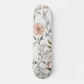 Skateboard Pétales Sérènes (Devant)