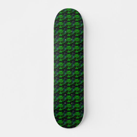 Skateboard Petit diable vert (Devant)