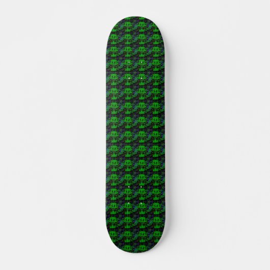 Skateboard Petit diable vert (Devant)
