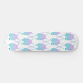 Skateboard Petit Monstre Bleu (Horz)
