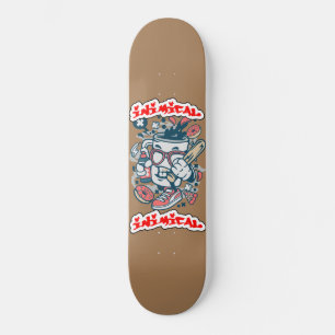 Skateboard Petit type de café