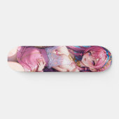 Skateboard Petite fille Anime (Horz)