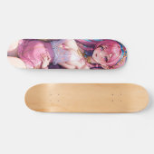 Skateboard Petite fille Anime (Horz)