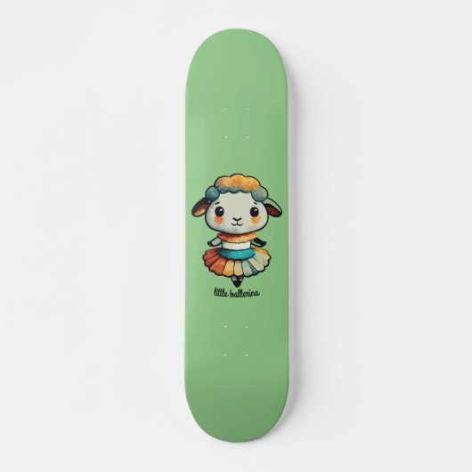 Skateboard Petits moutons Ballerina (Devant)