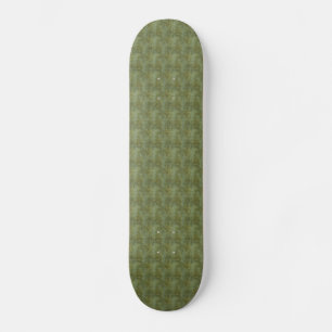 Skateboard Pétoncle vert foncé grungy