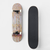 Skateboard Peupliers de Claude Monet | sur les banques de (Recto)