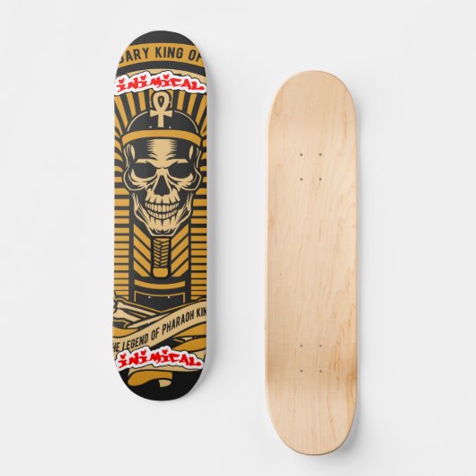 Skateboard Pharaon inimitable (Recto)