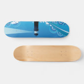 Skateboard Phare Art nouveau dans la mer (Horz)