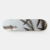 Skateboard Phare et Palmes #1 #wall #art (Horz)