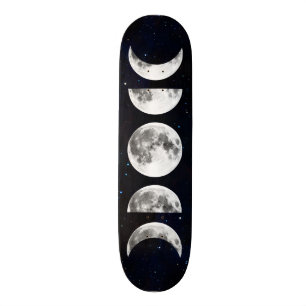 Skateboard Phases de la Galaxie de la Lune