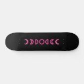 Skateboard Phases de la lune de néon (Horz)