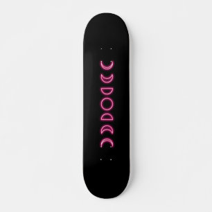 Skateboard Phases de la lune de néon