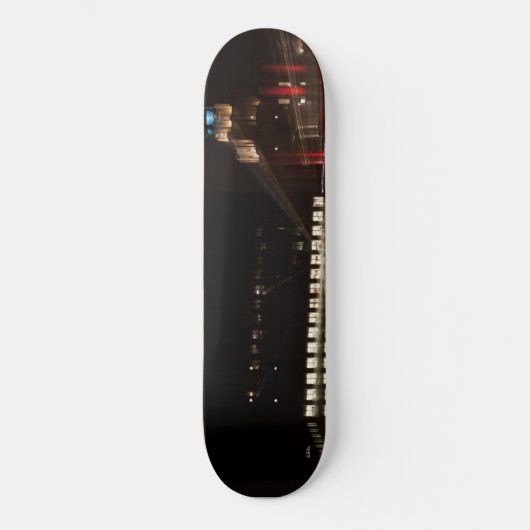 Skateboard photo abstraite, building (Recto)