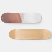 skateboard photo abstraite rouge et blanc (Horz)