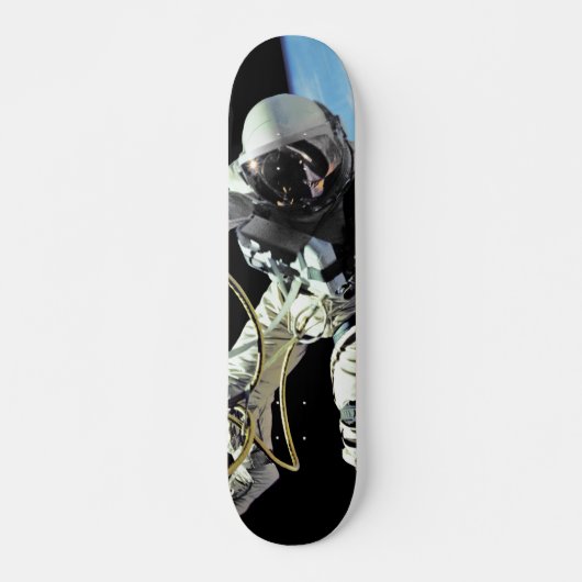 Skateboard Photo de la première marche spatiale de l'astronau (Devant)