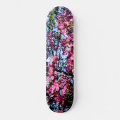 Skateboard Photo de l'arbre à bois rose (Recto)