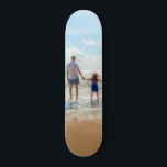 Skateboard Photo personnalisée - Avec papa - Votre propre des<br><div class="desc">Photo personnalisée - Unique votre propre design Famille personnalisée / Amis ou Cadeau personnel - Ajouter votre photo / Texte / plus - Redimensionner et déplacer ou ajouter des éléments / image avec outil de personnalisation!</div>