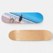 Skateboard Photo personnalisée Faites votre propre design J'a (Horz)