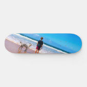 Skateboard Photo personnalisée Faites votre propre design J'a (Horz)
