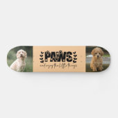 Skateboard Photo personnalisée pour animaux (Horz)