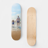 Skateboard Photo personnalisée - Unique votre propre design - (Recto)