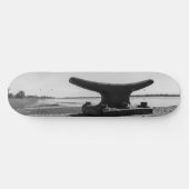 Skateboard photo thème marin, noir et blanc (Horz)