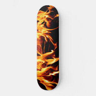 Skateboard Photographie des flammes