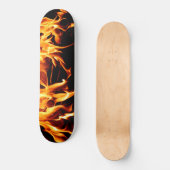 Skateboard Photographie des flammes de scorching (Recto)